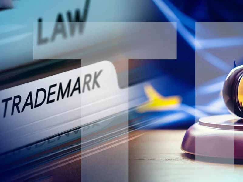 Trademark Use - Folder labeled Trademark Law